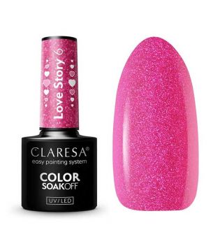 Claresa - *Love Story* - Semi-permanent nail polish Soak off - 06