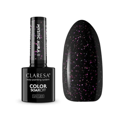 Claresa - *Mystic Aura* - Semi-permanent nail polish Soak off - 08