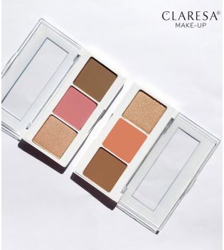 Claresa - Face contour palette All set! - 02: All Warm!