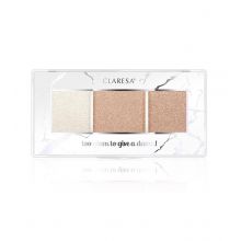 Claresa - Highlighter Palette Too glam to give a damn! - 11: Rosy Glow
