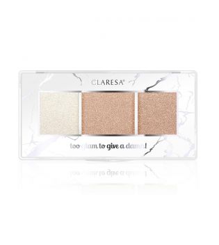 Claresa - Highlighter Palette Too glam to give a damn! - 11: Rosy Glow