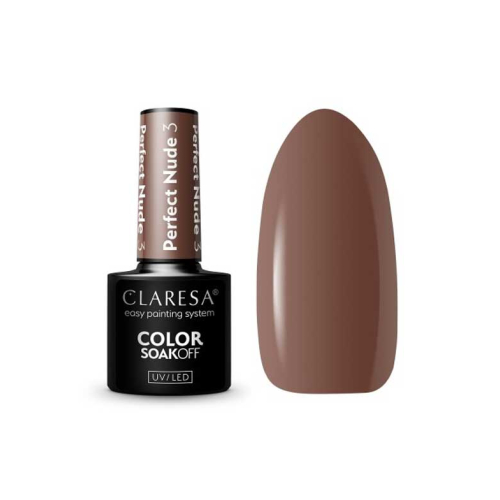 Claresa - *Perfect Nude* - Semi-permanent nail polish Soak off - 03