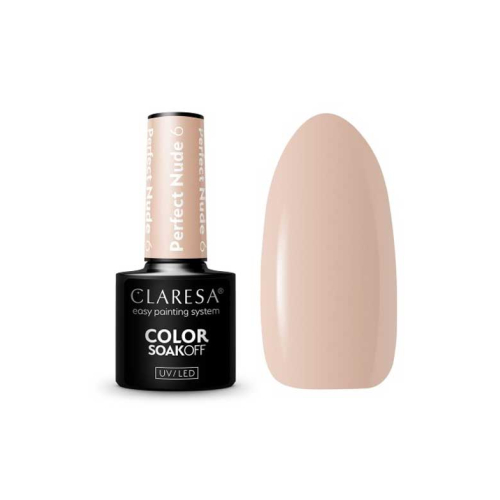 Claresa - *Perfect Nude* - Semi-permanent nail polish Soak off - 06