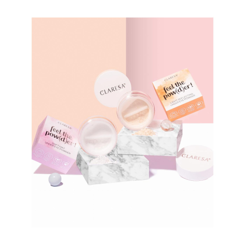 Claresa - Loose powder for eye contour Feel The Pow(d)er! - Soft Mat