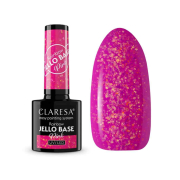 Claresa - *Rainbow Jello Base* - Semi-permanent nail polish - Pink
