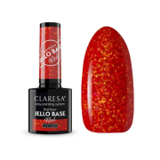 Claresa - *Rainbow Jello Base* - Semi-permanent nail polish - Red