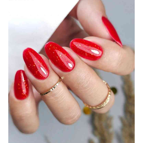 Claresa - *Rainbow Jello Base* - Semi-permanent nail polish - Red