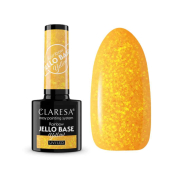 Claresa - *Rainbow Jello Base* - Semi-permanent nail polish - Yellow