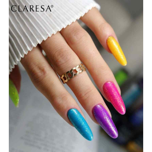 Claresa - *Rainbow Jello Base* - Semi-permanent nail polish - Yellow