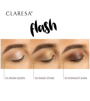 Claresa - Eyeshadow Flash - 01: Snow Queen