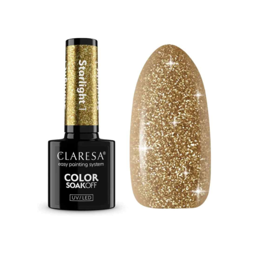 Claresa - *Starlight* - Semi-permanent nail polish Soak off - 1