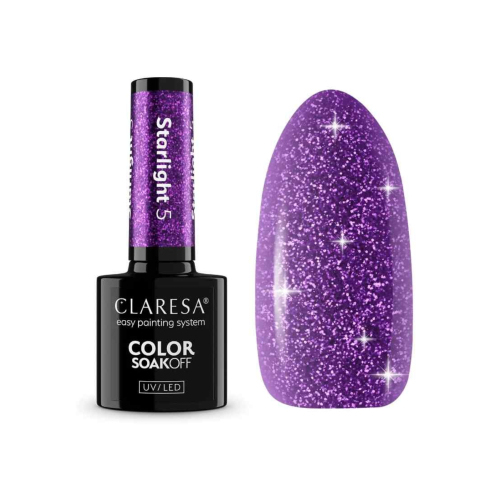 Claresa - *Starlight* - Semi-permanent nail polish Soak off - 5