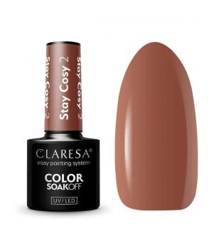 Claresa - *Stay Cosy* - Semi-permanent nail polish Soak off - 02