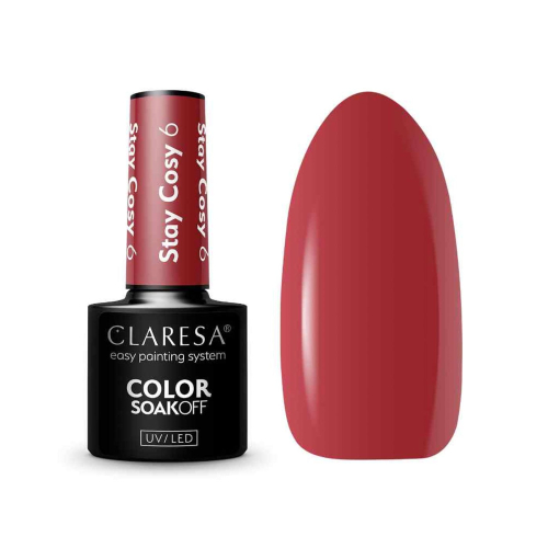 Claresa - *Stay Cosy* - Semi-permanent nail polish Soak off - 06