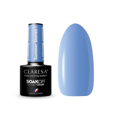 Claresa - *Summer Stories* - Semi-permanent nail polish Soak off - 01