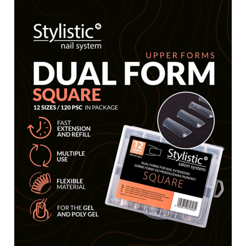 Claresa - Silicone tips Dual Forms - Square