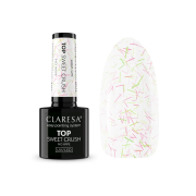 Claresa - Semi-Permanent Top Coat No Wipe - Sweet Crush