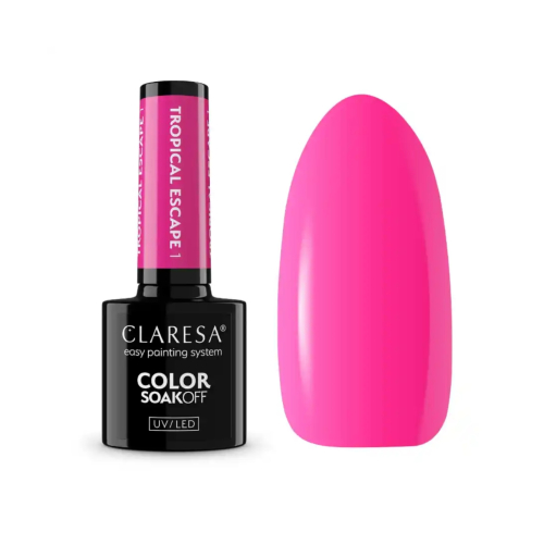 Claresa - *Tropical Escape* - Semi-permanent nail polish Soak off - 01
