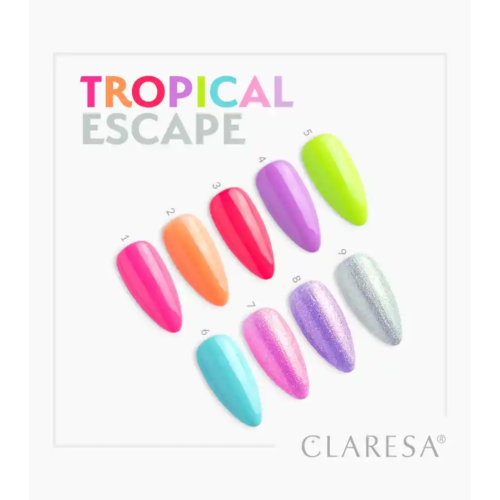 Claresa - *Tropical Escape* - Semi-permanent nail polish Soak off - 02