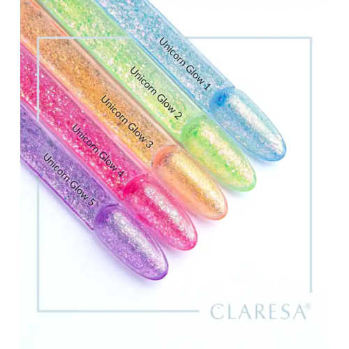 Claresa - *Unicorn Glow* - Semi-permanent nail polish Soak off - 01