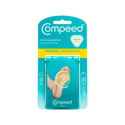 Compeed - Medium hardnesses - 6 dressings