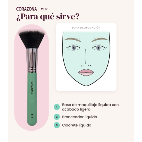 CORAZONA - Multi-function brush - 117