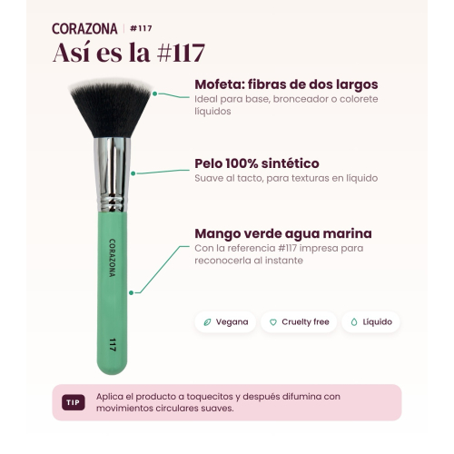 CORAZONA - Multi-function brush - 117