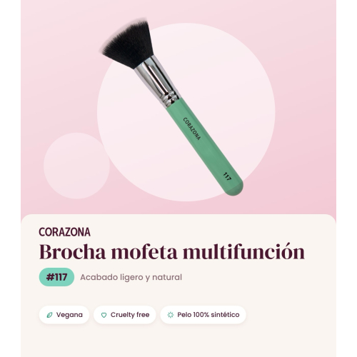 CORAZONA - Multi-function brush - 117