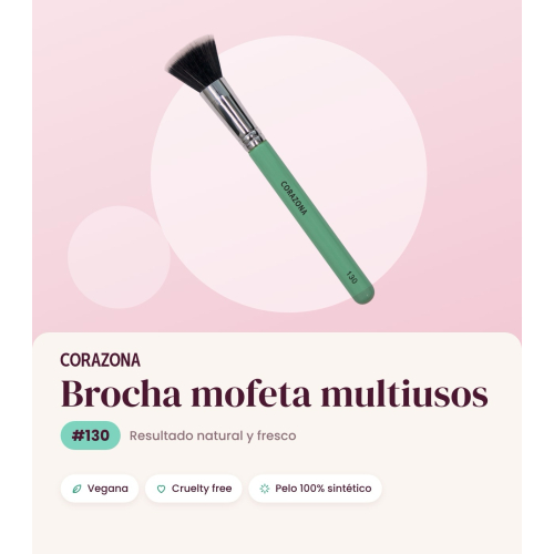 CORAZONA - Multipurpose Makeup Brush - 130