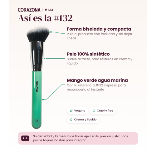 CORAZONA - Multifunction Brush - 132