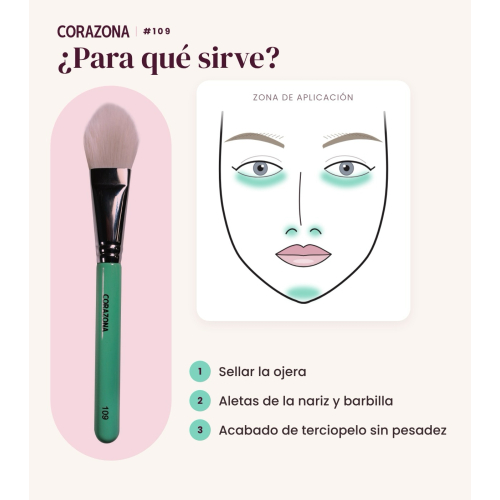 CORAZONA - Sealing Brush - 109