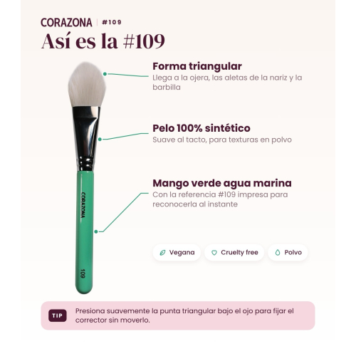 CORAZONA - Sealing Brush - 109