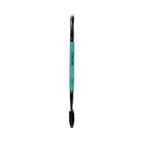 CORAZONA - Eyebrow brush + Beveled brush - 205
