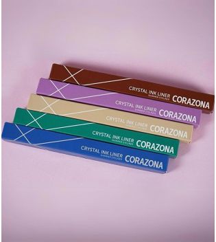 CORAZONA - Eyeliner Crystal Ink Liner - Warm Up
