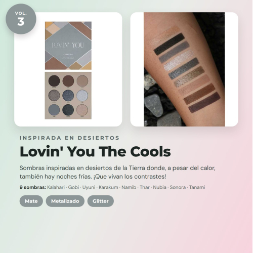 CORAZONA Total Lovin' You Eyeshadow Palette Pack 4 Vegan and Cruelty-Free Palettes with 9 Shades Each in Matte, Metallic, and Glitter Tones