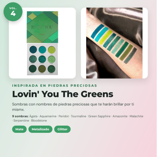 CORAZONA Total Lovin' You Eyeshadow Palette Pack 4 Vegan and Cruelty-Free Palettes with 9 Shades Each in Matte, Metallic, and Glitter Tones