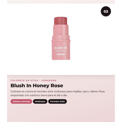 CORAZONA - Duo Pack Blushes Blush In Berry Wine + Honey Rose