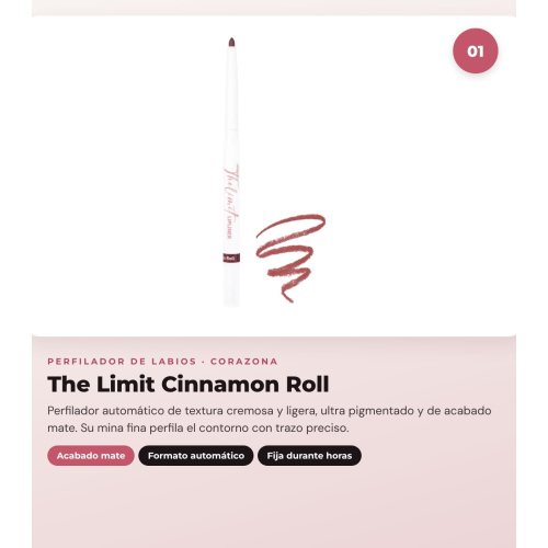 CORAZONA - Trio Lip Pack with The Limit Cinnamon Roll, Pure Crystal Cocoa and Gloss Up Icy Kiss