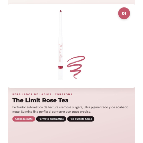 CORAZONA - Trio Lip Pack with The Limit Rose Tea, Pure Crystal Deep Rose and Gloss Up Icy Kiss