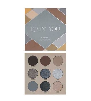 CORAZONA - Lovin' You Eyeshadow Palette - Vol. 3 The Cools