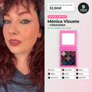 CORAZONA - Custom eyeshadow palette Monica Vizuete