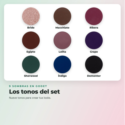 CORAZONA - Custom eyeshadow palette Monica Vizuete