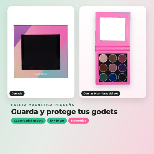 CORAZONA - Custom eyeshadow palette Monica Vizuete