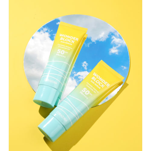 CORAZONA Skincare - Serum sunscreen Spf 50 PA++++ Wonder Block