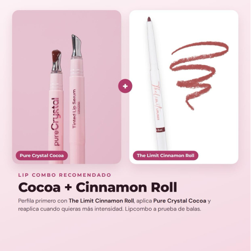 CORAZONA - Lip serum Pure Crystal - Cocoa