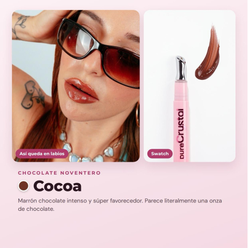 CORAZONA - Lip serum Pure Crystal - Cocoa