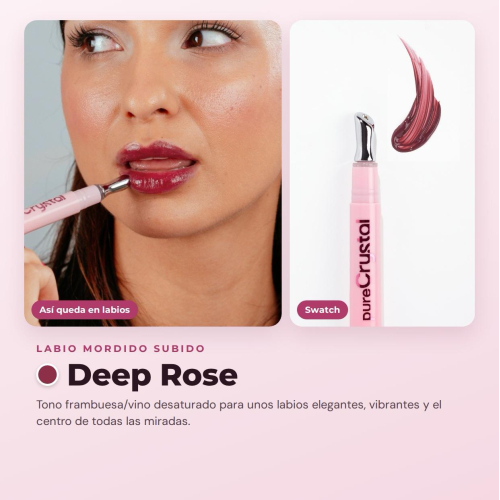 CORAZONA - Lip serum Pure Crystal - Deep Rose