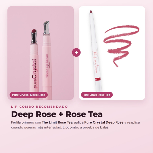 CORAZONA - Lip serum Pure Crystal - Deep Rose