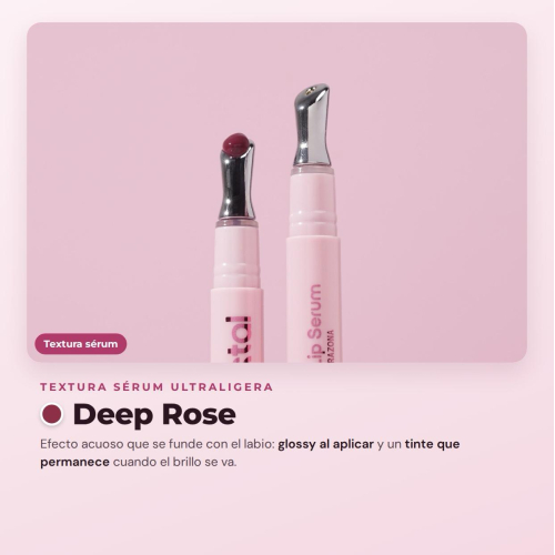 CORAZONA - Lip serum Pure Crystal - Deep Rose