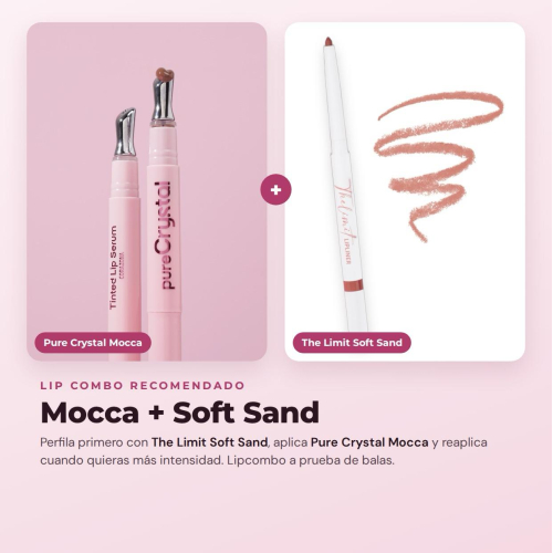 CORAZONA - Lip serum Pure Crystal - Mocca